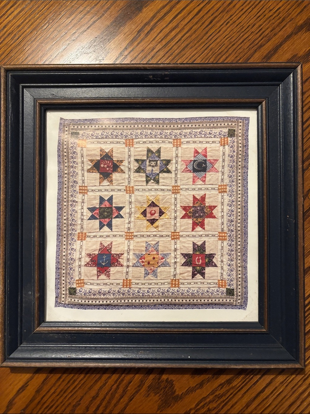 Framed Reproduction Quilt Art Print